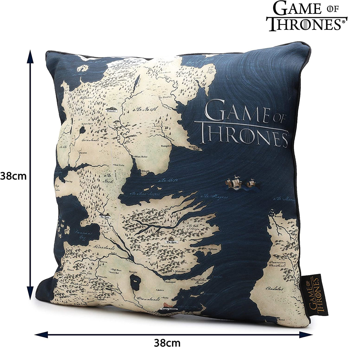 Game of Thrones Westeros Map Cushion