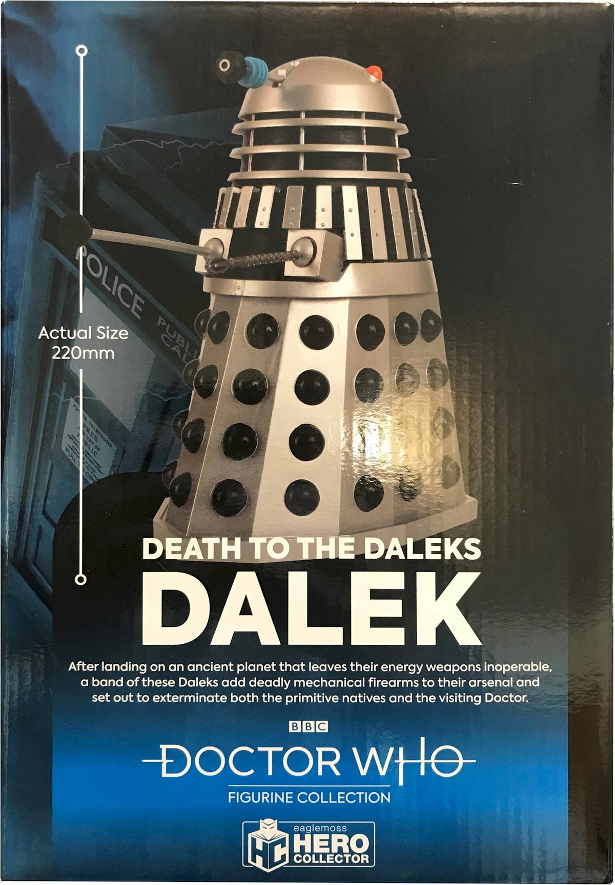 Doctor Who Death Dalek Figurine #11 Death to the Daleks