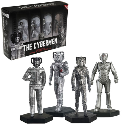 Doctor Who The Cybermen Evolution Figurine Box Set Two