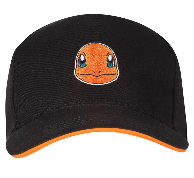 Pokemon Charmander Face Snapback Cap