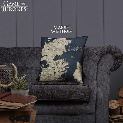 Game of Thrones Westeros Map Cushion