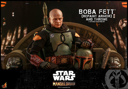 Star Wars: The Mandalorian Boba Fett (Repaint Armor) 1/6 Scale Figure Special Edition (30 cm)