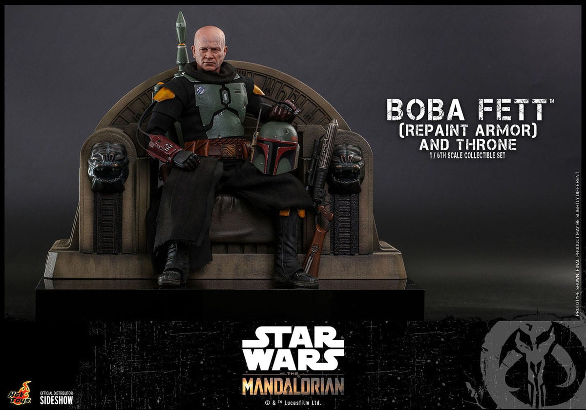 Star Wars: The Mandalorian Boba Fett (Repaint Armor) 1/6 Scale Figure Special Edition (30 cm)