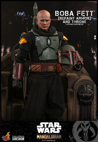 Star Wars: The Mandalorian Boba Fett (Repaint Armor) 1/6 Scale Figure Special Edition (30 cm)