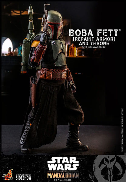 Star Wars: The Mandalorian Boba Fett (Repaint Armor) 1/6 Scale Figure Special Edition (30 cm)
