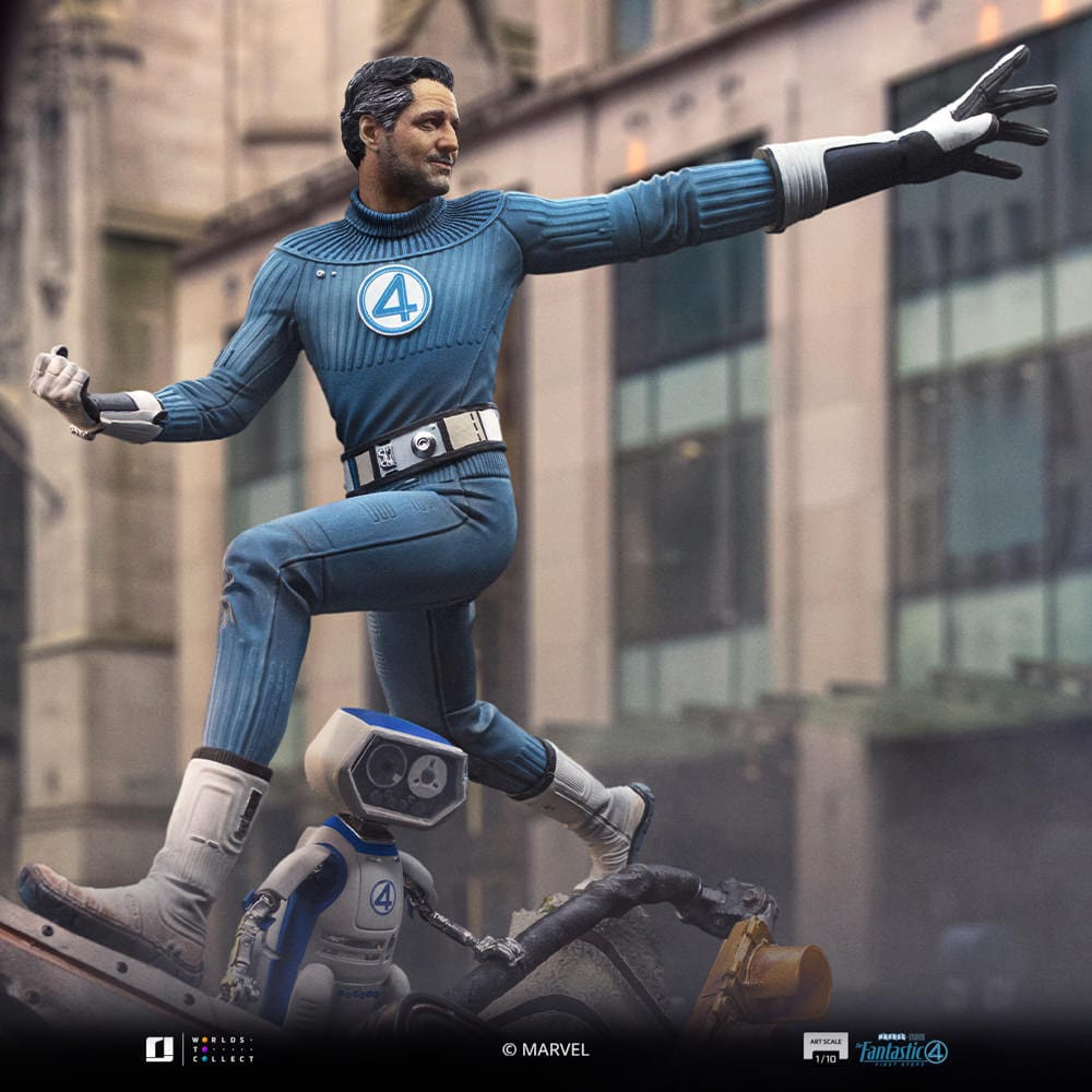 The Fantastic Four: First Steps Mr. Fantastic & H.E.R.B.I.E. 1/10 Art Scale Statue (26 cm)