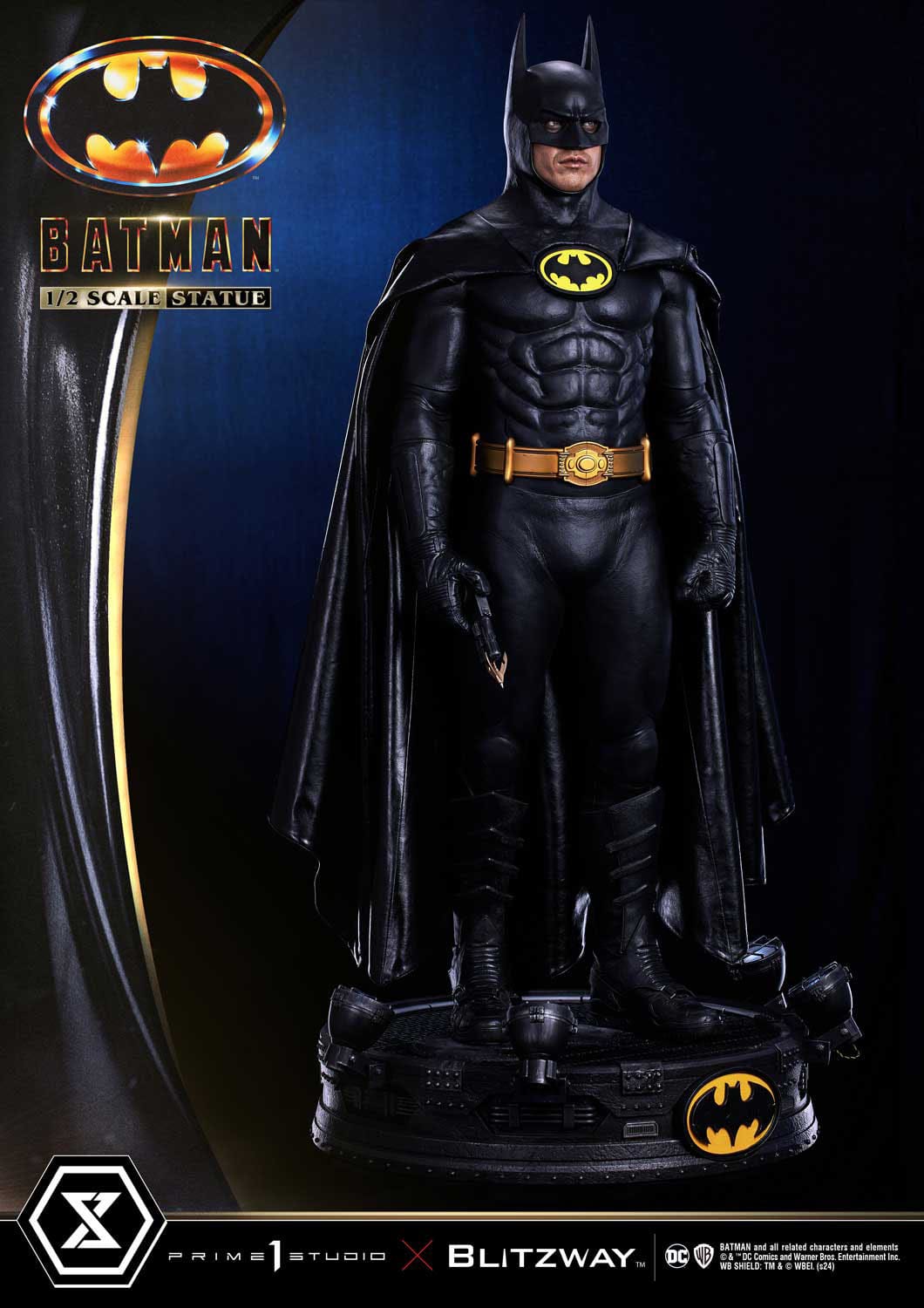 Batman 1989 Museum Masterline 1/2 Scale Statue (106 cm)