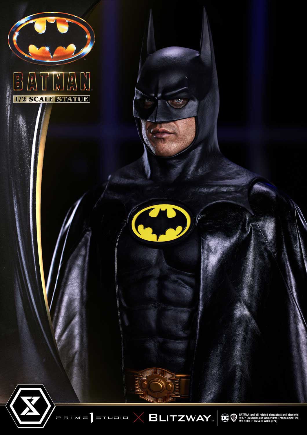 Batman 1989 Museum Masterline 1/2 Scale Statue (106 cm)