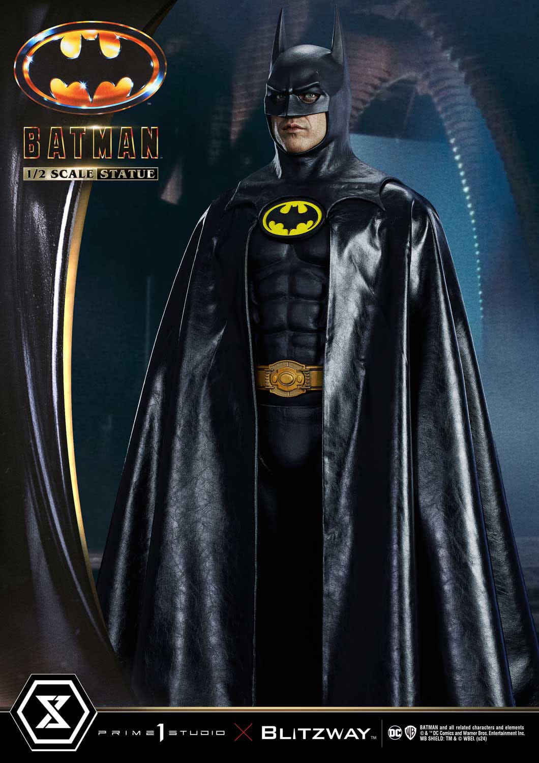 Batman 1989 Museum Masterline 1/2 Scale Statue (106 cm)