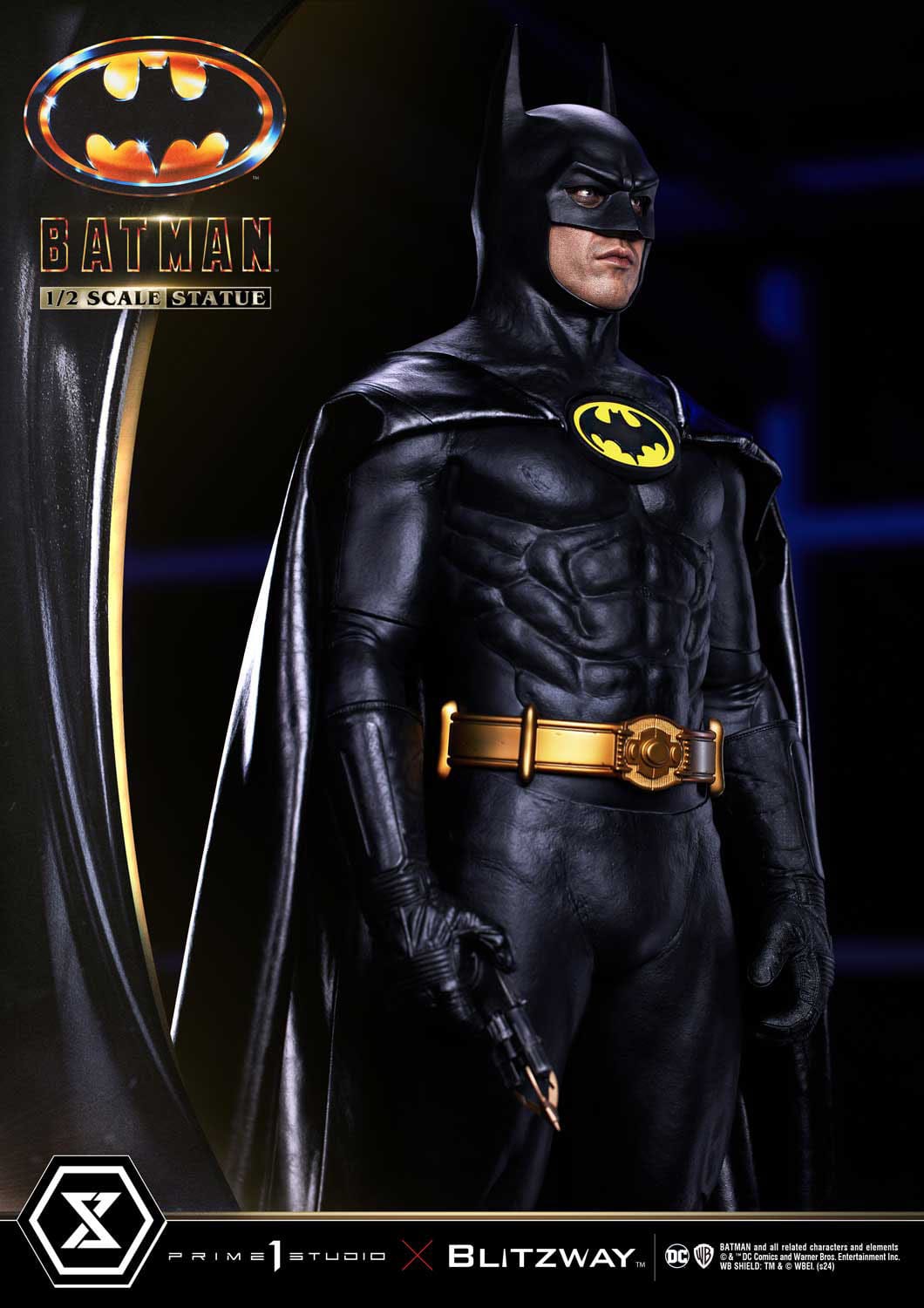 Batman 1989 Museum Masterline 1/2 Scale Statue (106 cm)