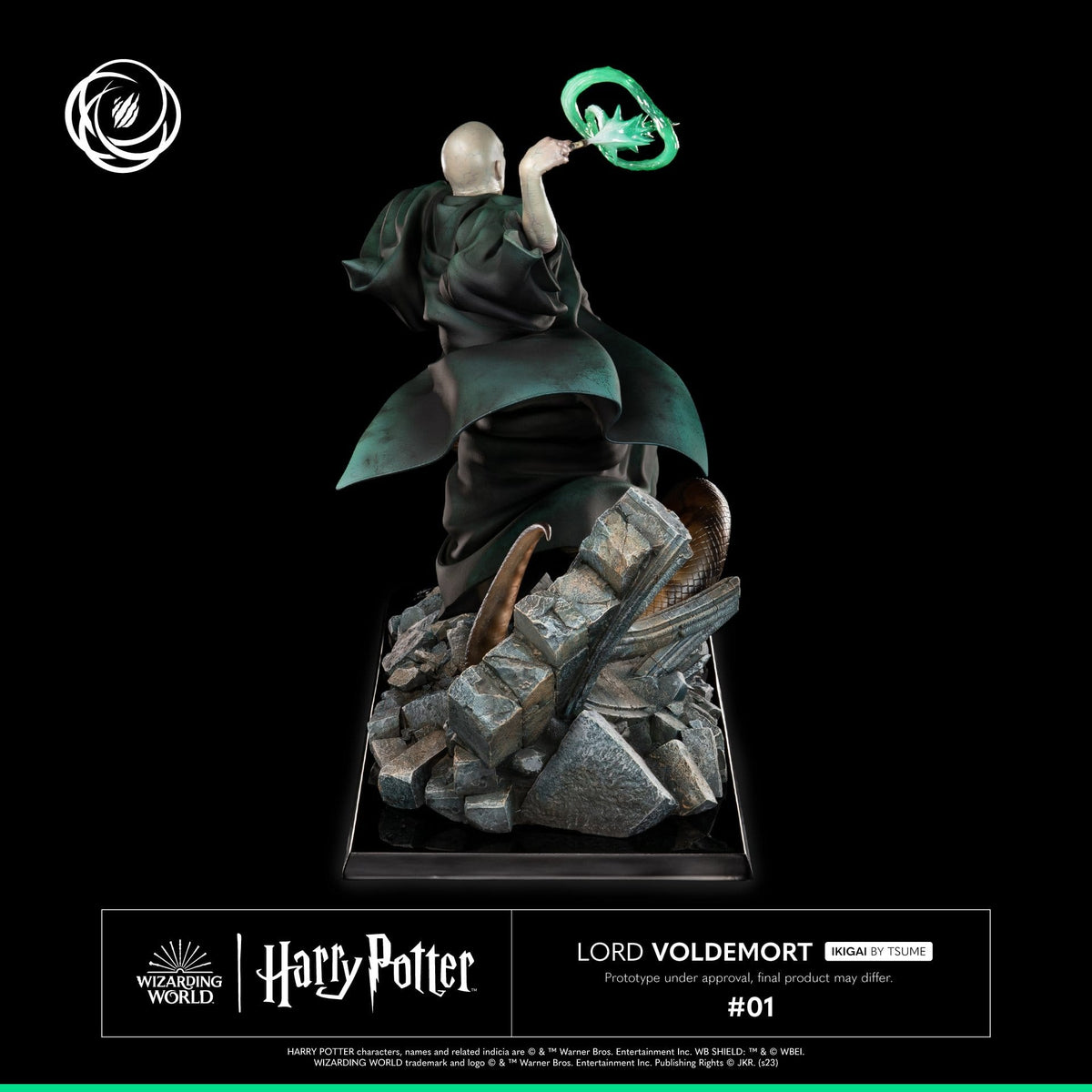 Harry Potter Lord Voldemort IKIGAI 1/6 Statue (32 cm)