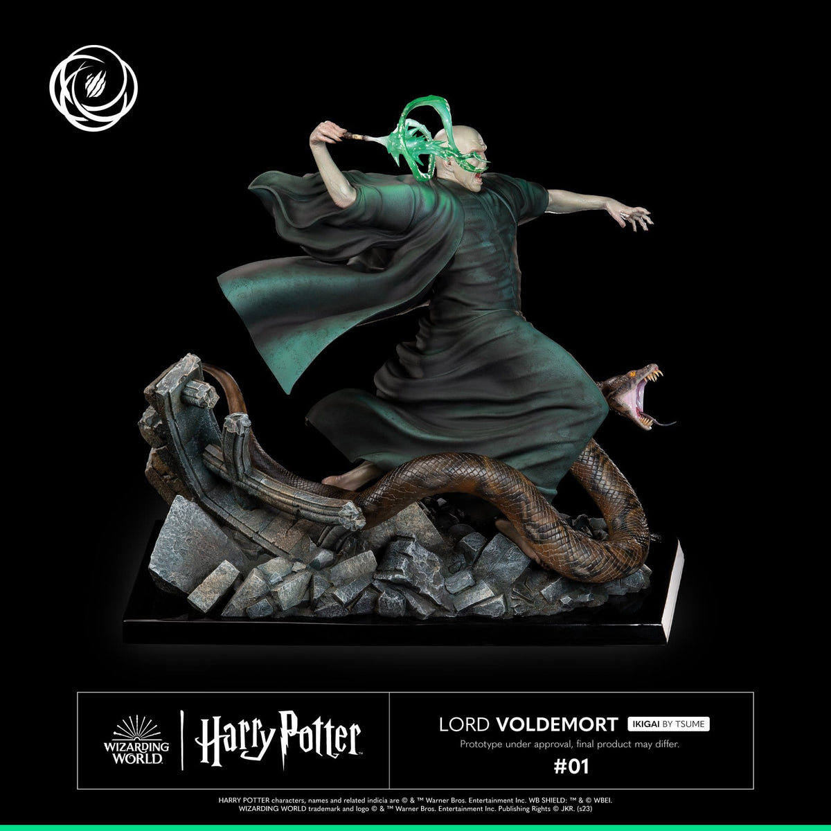 Harry Potter Lord Voldemort IKIGAI 1/6 Statue (32 cm)