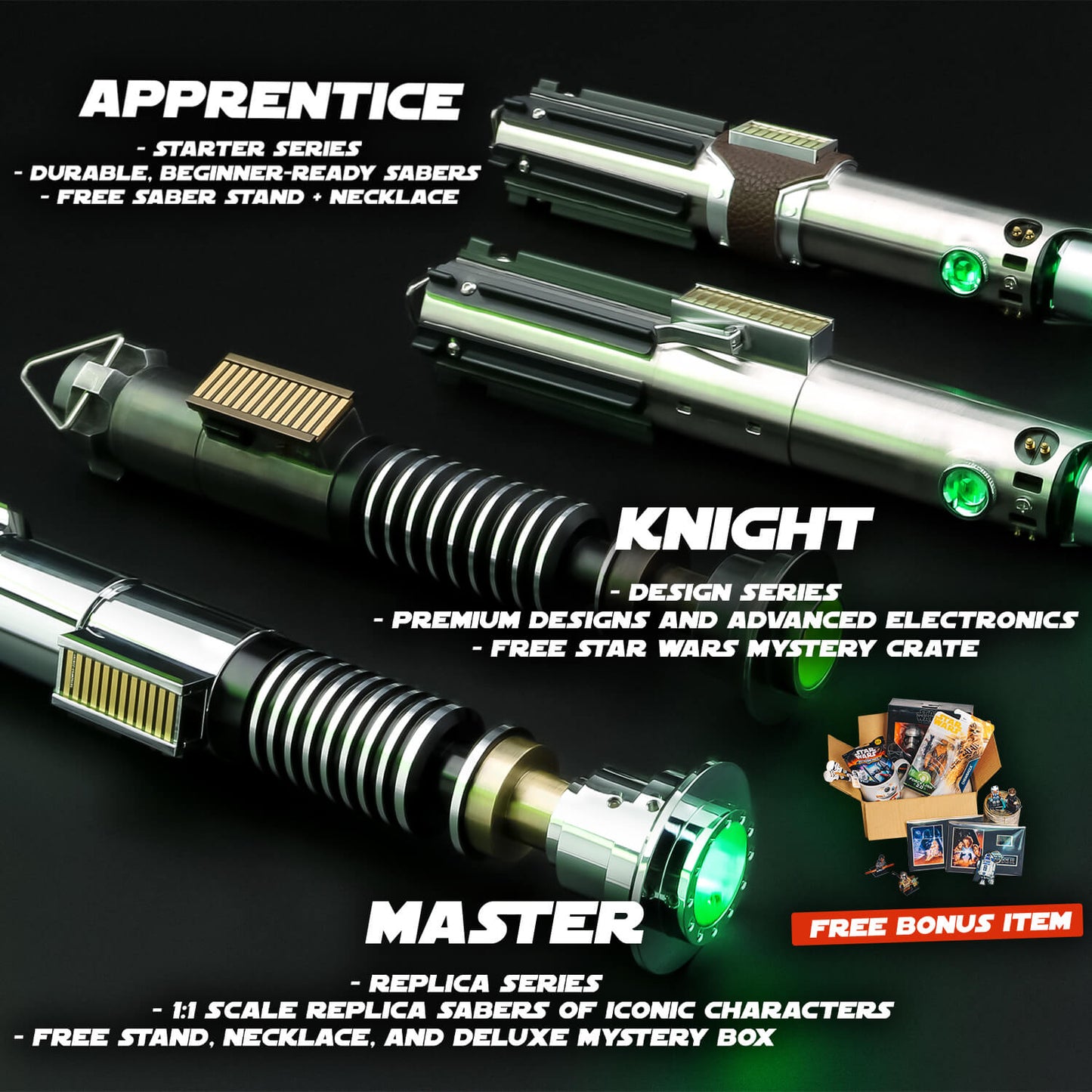 Kyber Crate | Lightsaber Subscription Box