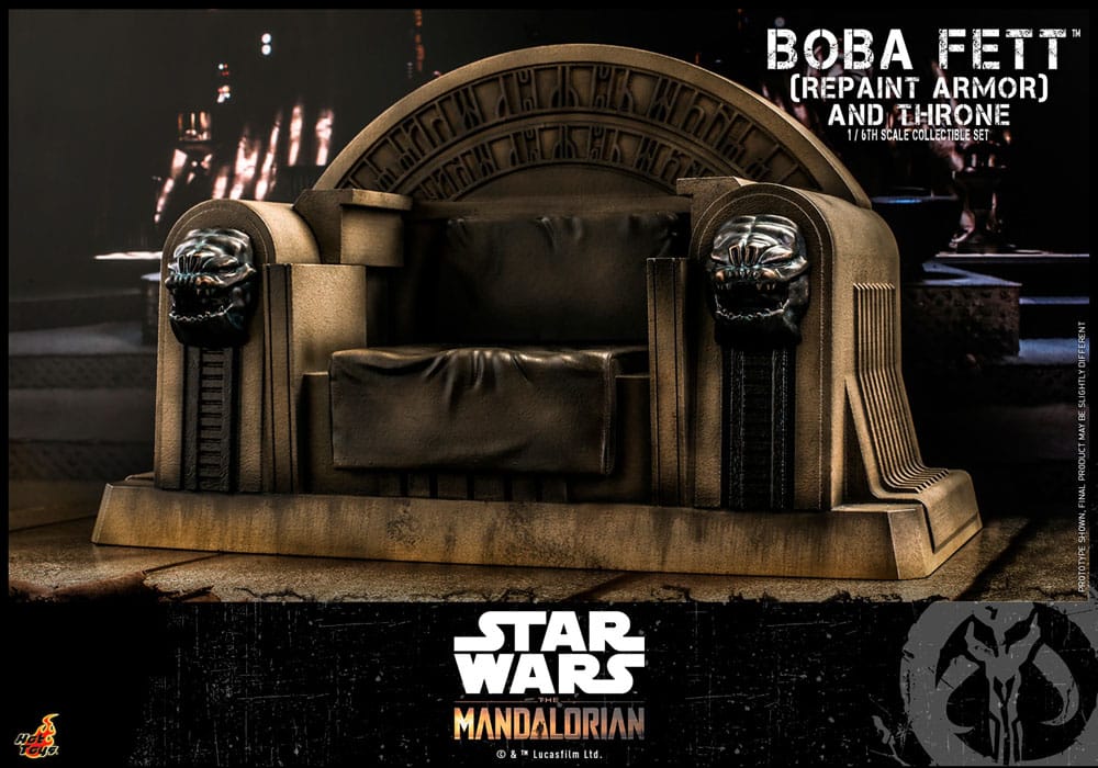 Star Wars: The Mandalorian Boba Fett (Repaint Armor) 1/6 Scale Figure Special Edition (30 cm)