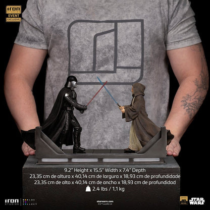 Star Wars Darth Vader vs Obi-Wan Kenobi 1/10 Deluxe Art Scale Statue CCXP 2025 Exclusive (24 cm)