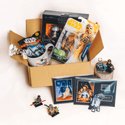 star wars gift box - figures, accessories and more!