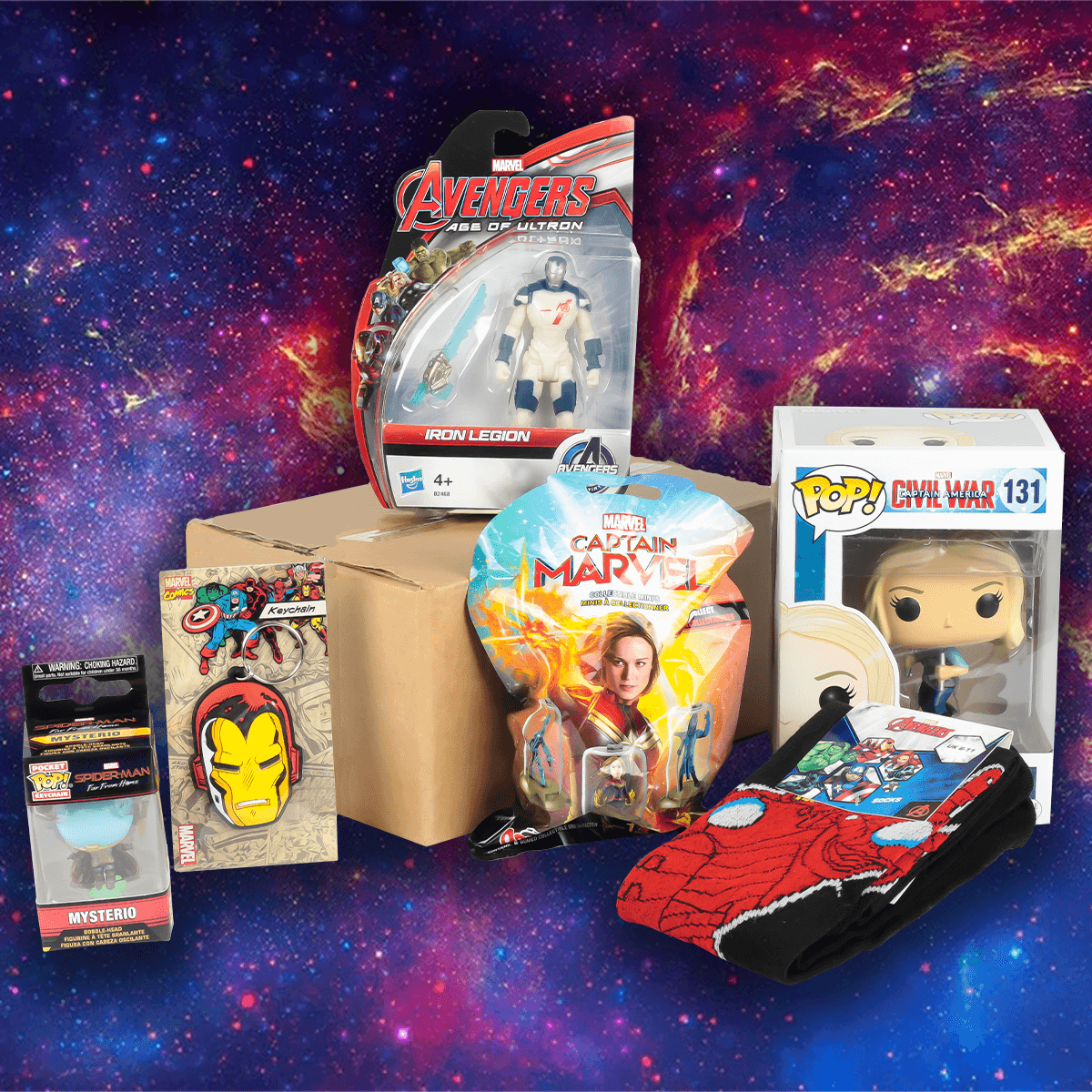 Gift for Marvel Fans | Avengers Mystery Box – Smugglers Crate